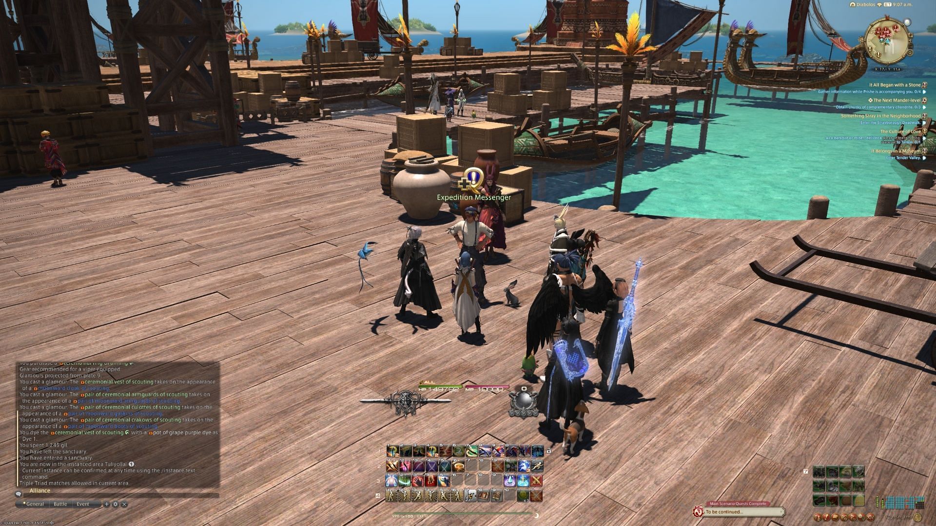 Just head to Tuliyollal and get this mission underway! (Image via Square Enix)